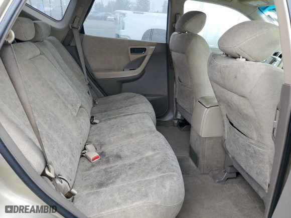 2005 Nissan Murano SE with VIN JN8AZ08T35W327638, listed as a Copart auction lot 50277855 with 238,217 mi miles and Salvage Title. Bid and sale history available at carsss.com. Image 10.