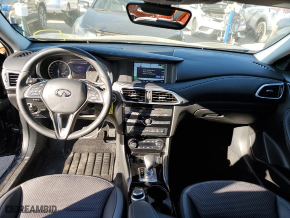 2019 Infiniti QX30 ESSENTIAL with VIN SJKCH5CP9KA010564, listed as a Copart auction lot 43185393 with NaN miles. Bid and sale history available at carsss.com. Image 8.