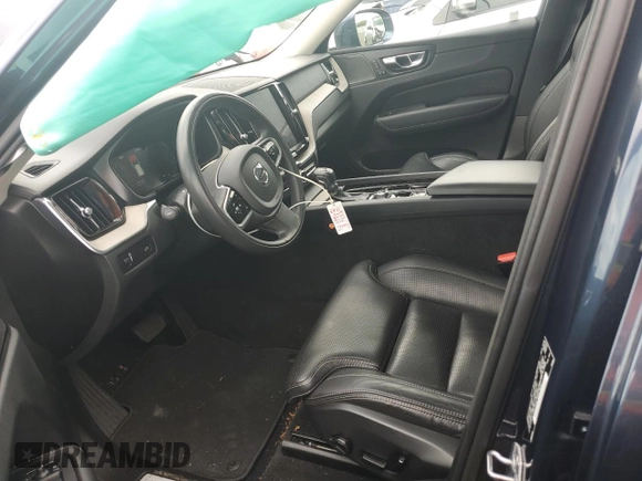 2019 Volvo XC60 Inscription with VIN YV4A22RL1K1343756, listed as a Copart auction lot 53878635 with 71,097 mi miles and Salvage title. Bid and sale history available at DreamBid. Image 7.