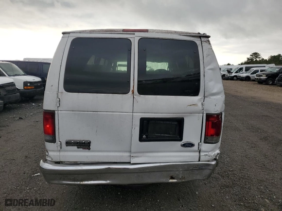 2007 Ford Econoline Wagon XL with VIN 1FBSS31L67DA55234, listed as a Copart auction lot 75065124 with 47,431 mi miles and Salvage Title. Bid and sale history available at carsss.com. Image 6.