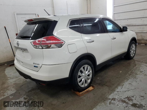 2014 Nissan Rogue SV with VIN 5N1AT2MT2EC760492, listed as a Copart auction lot 51298075 with 131,996 mi miles and Salvage Title. Bid and sale history available at carsss.com. Image 3.