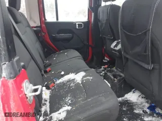 2018 Jeep Wrangler Unlimited Sport S with VIN 1C4HJXDG5JW131522, listed as a IAAI auction lot 41563099 with 75,405 mi miles. Bid and sale history available at carsss.com. Image 8.