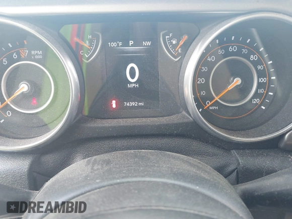 2018 Jeep Wrangler Unlimited Sport с VIN 1C4HJXDG3JW129798, выставлен на аукционе IAAI как лот 42635872 с пробегом 74 392 миль миль и . История ставок и продаж доступна на DreamBid. Изображение 7.