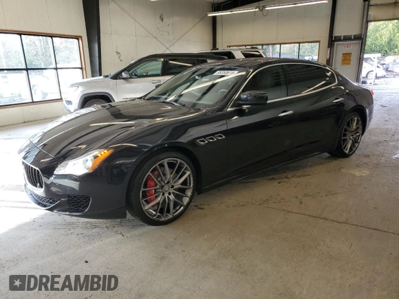 2016 Maserati Quattroporte S Q4 z VIN ZAM56RRA1G1173112, wystawiony jako Copart lot #88350615 z przebiegiem 59 309 mil mil oraz Czysty tytuł • Clean title. Historia ofert i sprzedaży dostępna na DreamBid. Obrazek 1.