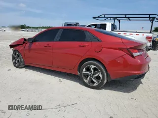 2023 Hyundai Elantra SEL with VIN KMHLS4AG1PU435568, listed as a Copart auction lot 53492005 with Not provided miles and Non repairable. Bid and sale history available at DreamBid. Image 2.