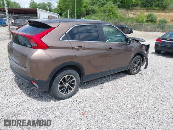 2020 Mitsubishi Eclipse Cross ES with VIN JA4AT3AA6LZ005735, listed as a IAAI auction lot 42154097 with 88,903 mi miles and . Bid and sale history available at DreamBid. Image 4.