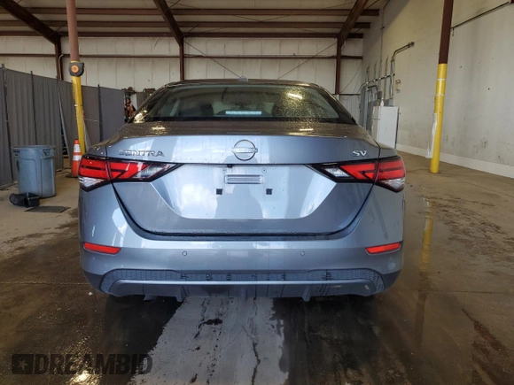 2024 Nissan Sentra SV with VIN 3N1AB8CVXRY347880, listed as a Copart auction lot 63448365 with 24,280 mi miles and Clean title. Bid and sale history available at DreamBid. Image 6.