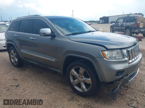 2011 Jeep Grand Cherokee Overland with VIN 1J4RS6GG0BC739582, listed as a IAAI auction lot 42537983 with 137,372 mi miles and . Bid and sale history available at DreamBid. Image 1.