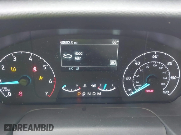 2022 Ford Transit Cargo with VIN 1FTBF4XG3NKA44975, listed as a IAAI auction lot 42161004 with 40,682 mi miles and . Bid and sale history available at DreamBid. Image 7.