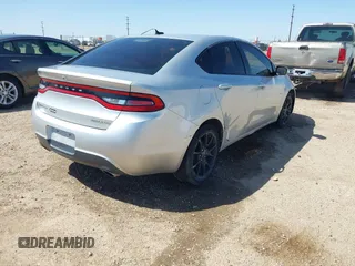 2013 Dodge Dart SXT with VIN 1C3CDFBA5DD156953, listed as a IAAI auction lot 41967277 with 180,945 mi miles. Bid and sale history available at carsss.com. Image 4.