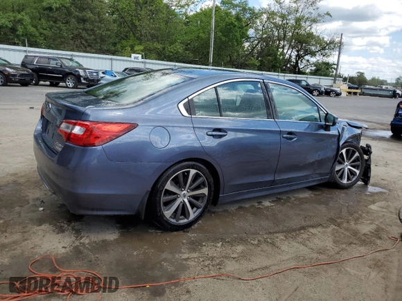 2015 Subaru Legacy Limited with VIN 4S3BNAJ62F3040557, listed as a Copart auction lot 56099095 with 93,215 mi miles and Salvage title. Bid and sale history available at DreamBid. Image 3.