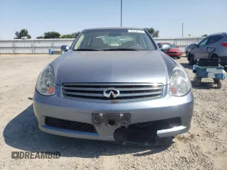 2006 Infiniti G35 with VIN JNKCV51E26M522120, listed as a Copart auction lot 62259174 with 123,641 mi miles and Salvage Title. Bid and sale history available at DreamBid. Image 5.