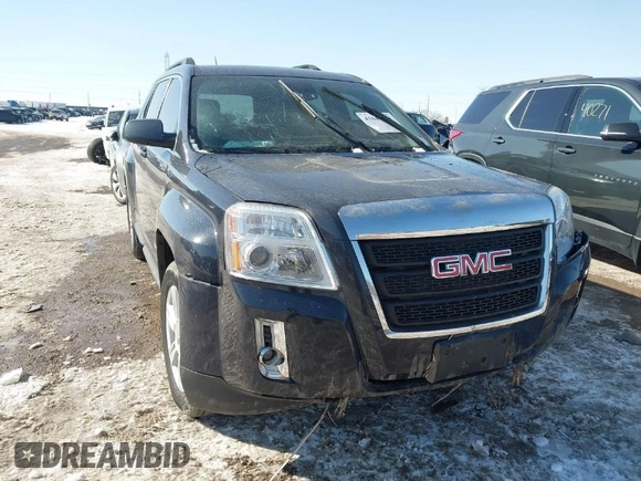 2015 GMC Terrain SLT with VIN 2GKALSEK6F6168649, listed as a IAAI auction lot 41646782 with 153,113 mi miles. Bid and sale history available at carsss.com. Image 1.