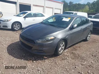 2015 Dodge Dart SXT with VIN 1C3CDFBB7FD315094, listed as a IAAI auction lot 41831836 with 193,267 mi miles. Bid and sale history available at carsss.com. Image 2.