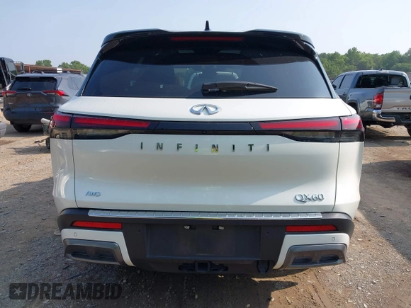 2024 Infiniti QX60 Autograph z VIN 5N1DL1HU1RC346152, wystawiony jako IAAI lot #42468045 z przebiegiem 23 868 mil mil oraz . Historia ofert i sprzedaży dostępna na DreamBid. Obrazek 16.