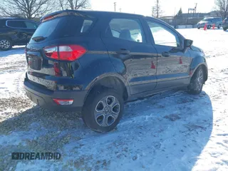 2020 Ford EcoSport S with VIN MAJ6S3FL1LC345277, listed as a IAAI auction lot 41634439 with 76,790 mi miles and . Bid and sale history available at DreamBid. Image 4.
