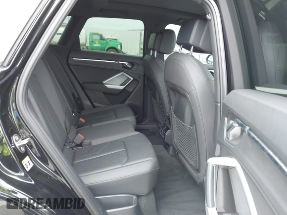 2021 Audi Q3 S line Premium with VIN WA1DECF37M1017457, listed as a IAAI auction lot 41998932 with 28,716 mi miles and . Bid and sale history available at DreamBid. Image 8.