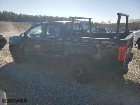 2017 Chevrolet Colorado 4WD LT with VIN 1GCGTCEN0H1281833, listed as a Copart auction lot 44999665 with 73,471 mi miles and Salvage Title. Bid and sale history available at carsss.com. Image 2.
