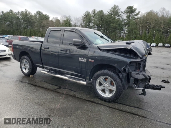 2015 Ram 1500 Express z VIN 1C6RR7FT5FS631970, wystawiony jako Copart lot #50608695 z przebiegiem Nie podano mil oraz Szkoda całkowita • Salvage title. Historia ofert i sprzedaży dostępna na DreamBid. Obrazek 4.