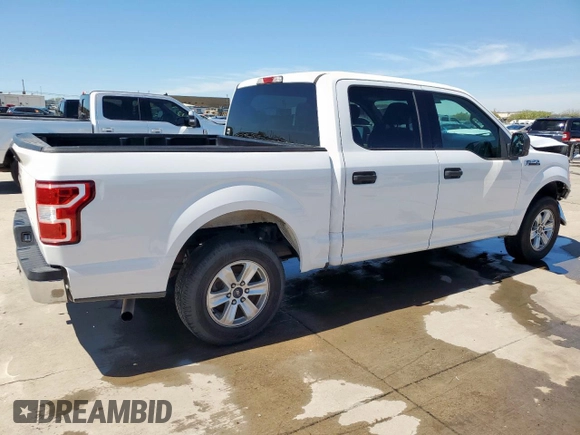 2018 Ford F-150 XL with VIN 1FTEW1CB9JKC27765, listed as a Copart auction lot 45933695 with 147,309 mi miles and Clean Title. Bid and sale history available at carsss.com. Image 3.
