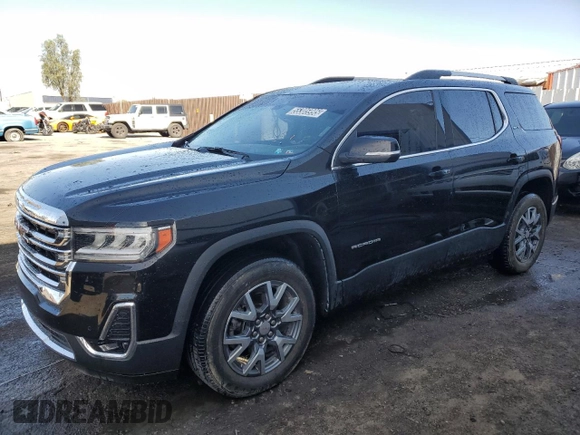 2023 GMC Acadia SLT with VIN 1GKKNUL4XPZ208462, listed as a Copart auction lot 55305995 with 69,366 mi miles and Clean Title. Bid and sale history available at DreamBid. Image 1.