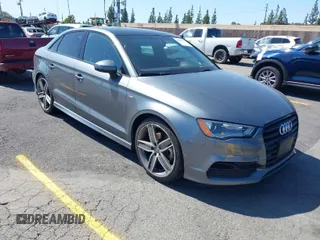2016 Audi A3 1.8T Premium with VIN WAUA7GFF4G1051667, listed as a IAAI auction lot 41945674 with 101,648 mi miles. Bid and sale history available at carsss.com. Image 1.