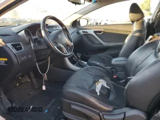 2014 Hyundai Elantra Coupe with VIN KMHDH6AH3EU025665, listed as a Copart auction lot 84617794 with 112,994 mi miles and Salvage Title. Bid and sale history available at carsss.com. Image 7.