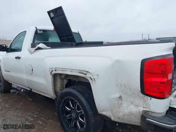 2018 Chevrolet Silverado 1500 Work Truck with VIN 1GCNCNEC5JZ906879, listed as a IAAI auction lot 41477539 with 103,379 mi miles. Bid and sale history available at carsss.com. Image 14.