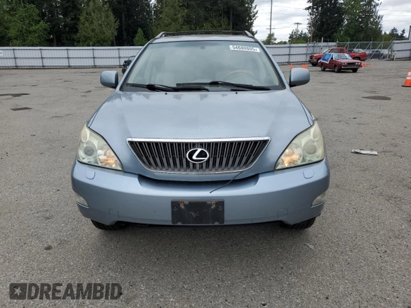 2005 Lexus RX with VIN JTJHA31U450080555, listed as a Copart auction lot 54680805 with 134,134 mi miles and Salvage Title. Bid and sale history available at DreamBid. Image 5.