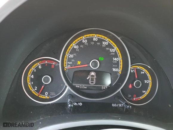 2018 Volkswagen Beetle Dune with VIN 3VWSD7AT4JM707547, listed as a Copart auction lot 64737064 with 0 mi miles and Salvage Title. Bid and sale history available at carsss.com. Image 9.