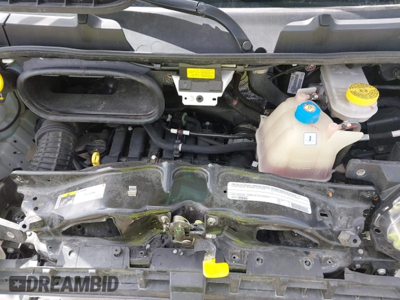 2025 Ram ProMaster Cargo Tradesman with VIN 3C6MRVJG3SE504821, listed as a IAAI auction lot 42150693 with 10,828 mi miles and . Bid and sale history available at DreamBid. Image 10.