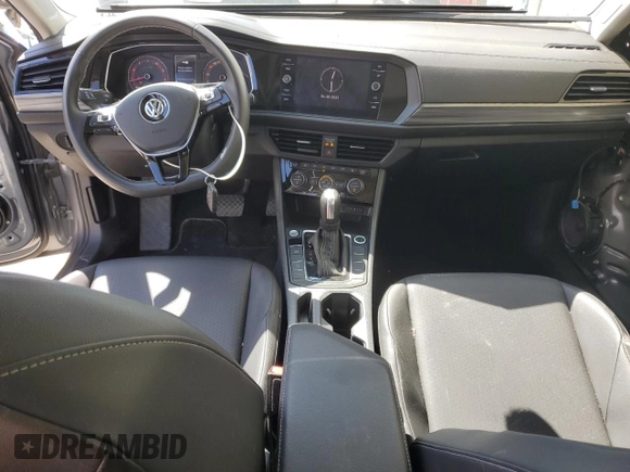 2021 Volkswagen Jetta SEL with VIN 3VWE57BU9MM077191, listed as a Copart auction lot 55070935 with 70,612 mi miles and Salvage title. Bid and sale history available at DreamBid. Image 8.