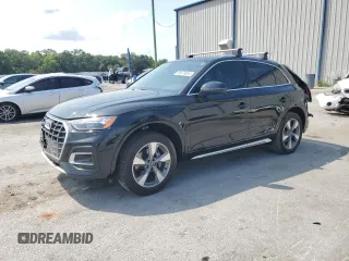 2023 Audi Q5 Premium Plus z VIN WA1BBAFY1P2004265, wystawiony jako Copart lot #56479045 z przebiegiem 25 386 mil mil oraz Szkoda całkowita • Salvage title. Historia ofert i sprzedaży dostępna na DreamBid. Obrazek 1.