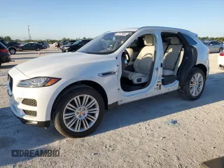 2019 Jaguar F-Pace 30t Portfolio z VIN SADCN2GX8KA362334, wystawiony jako Copart lot #47271964 z przebiegiem 53 428 mil mil oraz . Historia ofert i sprzedaży dostępna na DreamBid. Obrazek 1.