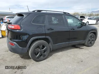 2018 Jeep Cherokee Latitude with VIN 1C4PJLCB1JD540543, listed as a Copart auction lot 49877555 with 107,425 mi miles and Salvage Title. Bid and sale history available at carsss.com. Image 3.