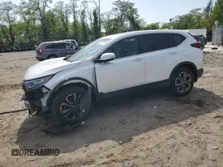 2021 Honda CR-V EX with VIN 5J6RW2H54MA002751, listed as a Copart auction lot 54491475 with 0 mi miles and Clean Title. Bid and sale history available at carsss.com. Image 1.
