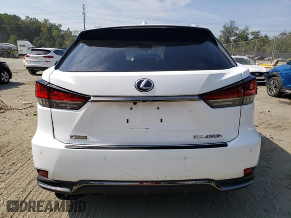 2021 Lexus RX with VIN 2T2YGMDA9MC060973, listed as a Copart auction lot 66473153 with 10,985 mi miles. Bid and sale history available at carsss.com. Image 6.