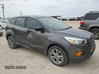 2017 Ford Escape S with VIN 1FMCU0F73HUB79818, listed as a Copart auction lot 53877285 with 108,029 mi miles and Salvage title. Bid and sale history available at DreamBid. Image 4.