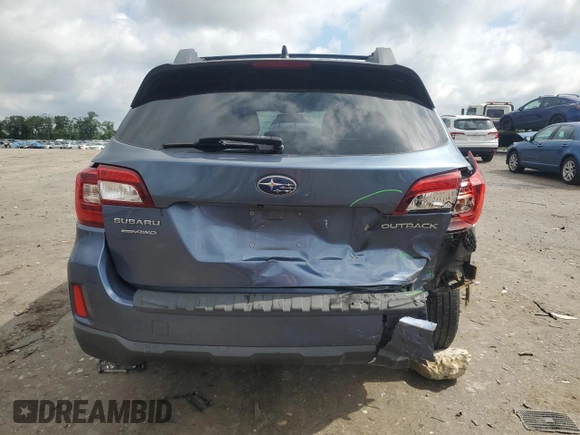 2016 Subaru Outback Premium with VIN 4S4BSBDC7G3298778, listed as a Copart auction lot 59945795 with 109,868 mi miles and Salvage title. Bid and sale history available at DreamBid. Image 6.