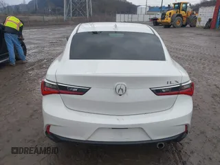 2020 Acura ILX w/Premium Pkg with VIN 19UDE2F73LA002652, listed as a IAAI auction lot 41575686 with 94,172 mi miles. Bid and sale history available at carsss.com. Image 16.
