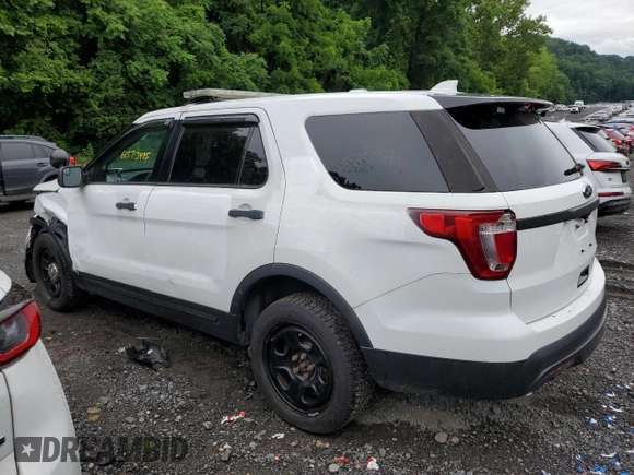 2017 Ford Police Interceptor Utility с VIN 1FM5K8AR1HGB65002, выставлен на аукционе Copart как лот 61573495 с пробегом 159 631 миль миль и Списание • Salvage title. История ставок и продаж доступна на DreamBid. Изображение 2.