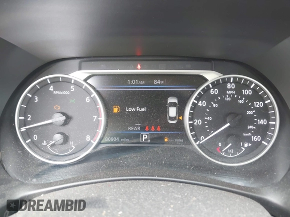 2021 Nissan Sentra SV with VIN 3N1AB8CV0MY318588, listed as a IAAI auction lot 42122489 with 80,904 mi miles. Bid and sale history available at carsss.com. Image 15.
