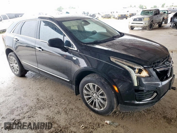2017 Cadillac XT5 Luxury FWD with VIN 1GYKNBRS0HZ102572, listed as a Copart auction lot 58565705 with 160,798 mi miles and Salvage title. Bid and sale history available at DreamBid. Image 4.