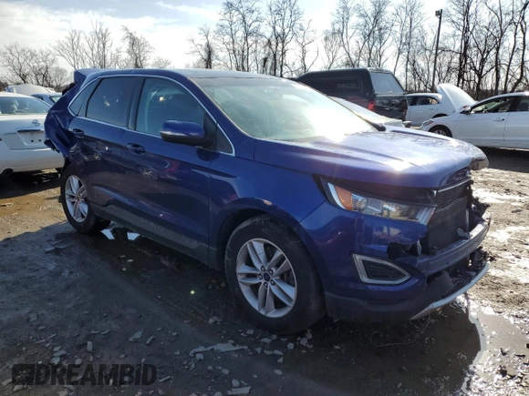 2015 Ford Edge SEL with VIN 2FMTK4J82FBC21637, listed as a Copart auction lot 44171705 with 134,980 mi miles and Salvage Title. Bid and sale history available at carsss.com. Image 4.