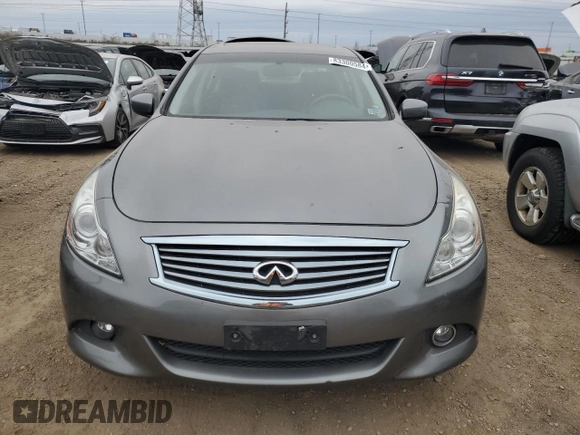 2012 Infiniti G25 x with VIN JN1DV6AR5CM861452, listed as a Copart auction lot 83300584 with 81,057 mi miles and Clean Title. Bid and sale history available at DreamBid. Image 5.