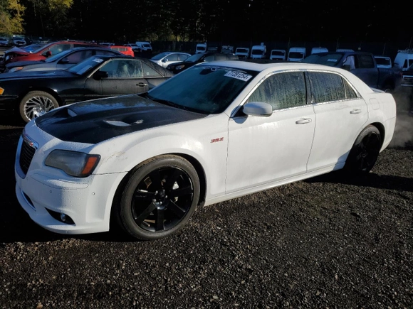 2012 Chrysler 300 SRT8 with VIN 2C3CCAFJXCH800416, listed as a Copart auction lot 77281254 with 182,398 mi miles and Clean Title. Bid and sale history available at carsss.com. Image 1.
