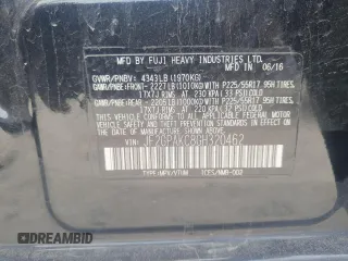 2016 Subaru Crosstrek Limited z VIN JF2GPAKC8GH320462, wystawiony jako Copart lot #54230265 z przebiegiem 63 019 mil mil oraz Szkoda całkowita • Salvage title. Historia ofert i sprzedaży dostępna na DreamBid. Obrazek 12.