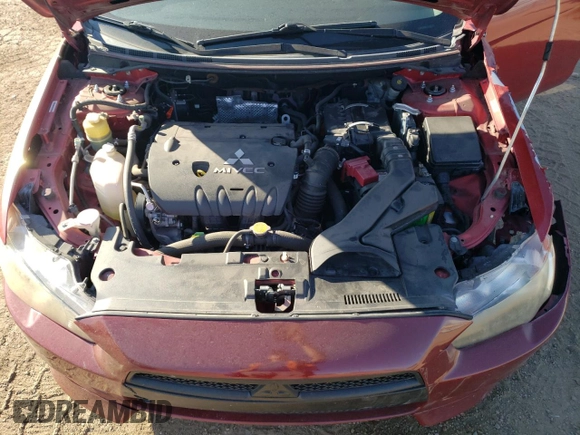 2008 Mitsubishi Lancer DE with VIN JA3AU26U98U015503, listed as a Copart auction lot 75131434 with 162,927 mi miles and Salvage Title. Bid and sale history available at DreamBid. Image 11.