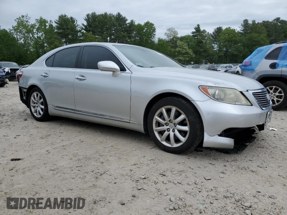 2009 Lexus LS 460 с VIN JTHCL46F695004320, выставлен на аукционе Copart как лот 57653825 с пробегом 193 086 миль миль и Чистый • Clean title. История ставок и продаж доступна на DreamBid. Изображение 4.