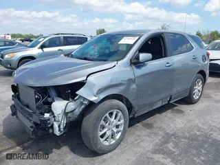 2024 Chevrolet Equinox LT with VIN 3GNAXTEGXRL248335, listed as a IAAI auction lot 41709145 with 1 mi miles. Bid and sale history available at carsss.com. Image 17.